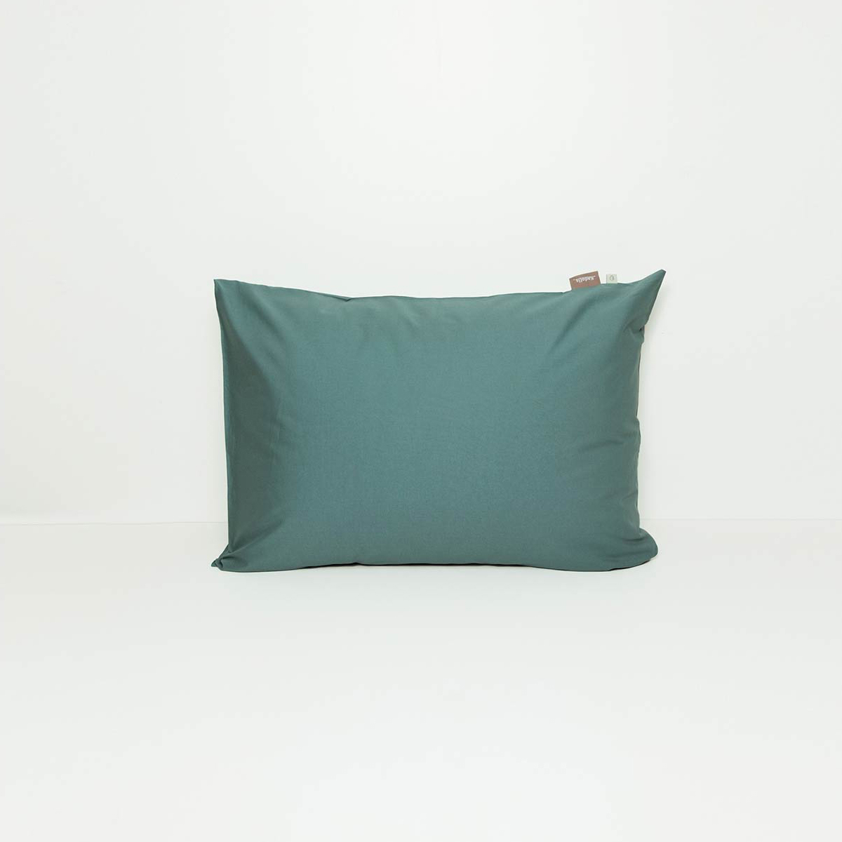 Taie d'oreiller 100% coton bio VERT Kadolis