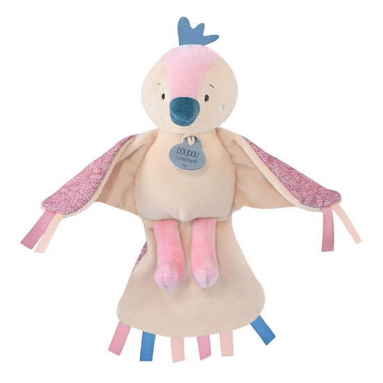 Doudou & Compagnie Doudou Cui-Cui avec son Rose 22 cm Doudou & Compagnie Doudou Cui-Cui avec son Rose 22 cm