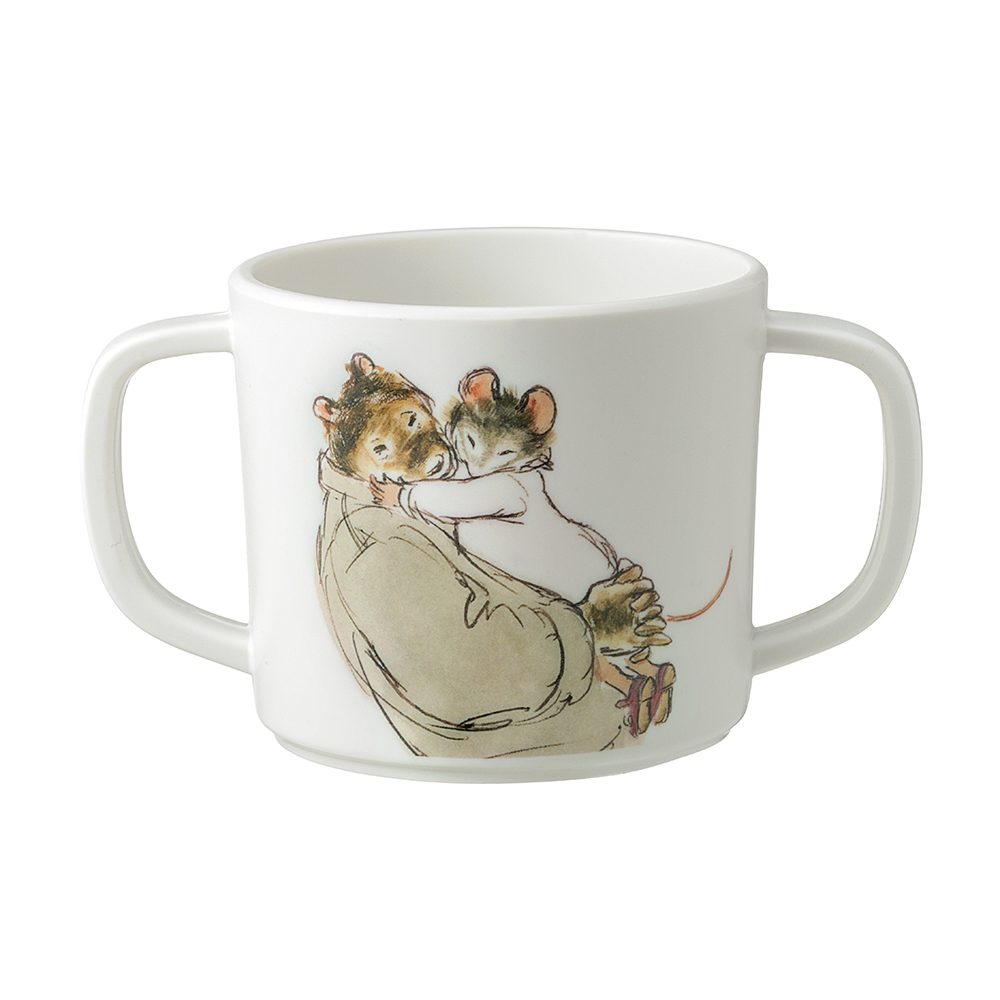 Tasse deux anses antidérapante Ernest et Celestine GRIS petit jour paris