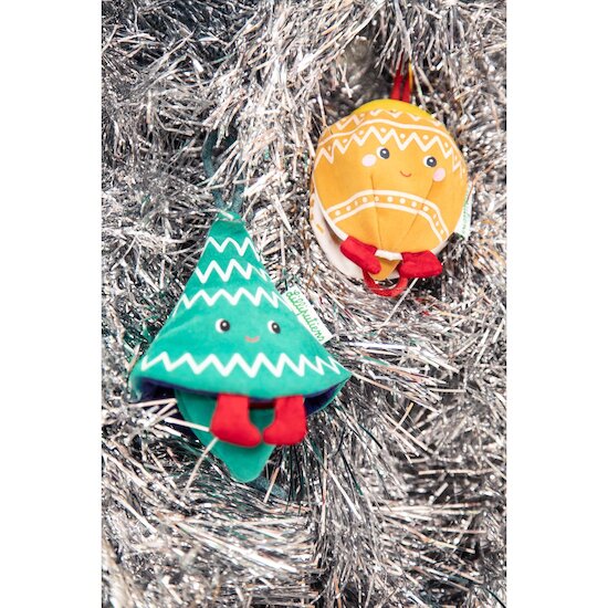 Lilliputiens Poupée Lutin Boule de Noel Reversible Mimmi Blanc/ Ocre 02 ans Lilliputiens Poupée Lutin Boule de Noel Reversible Mimmi Blanc/ Ocre 02 ans