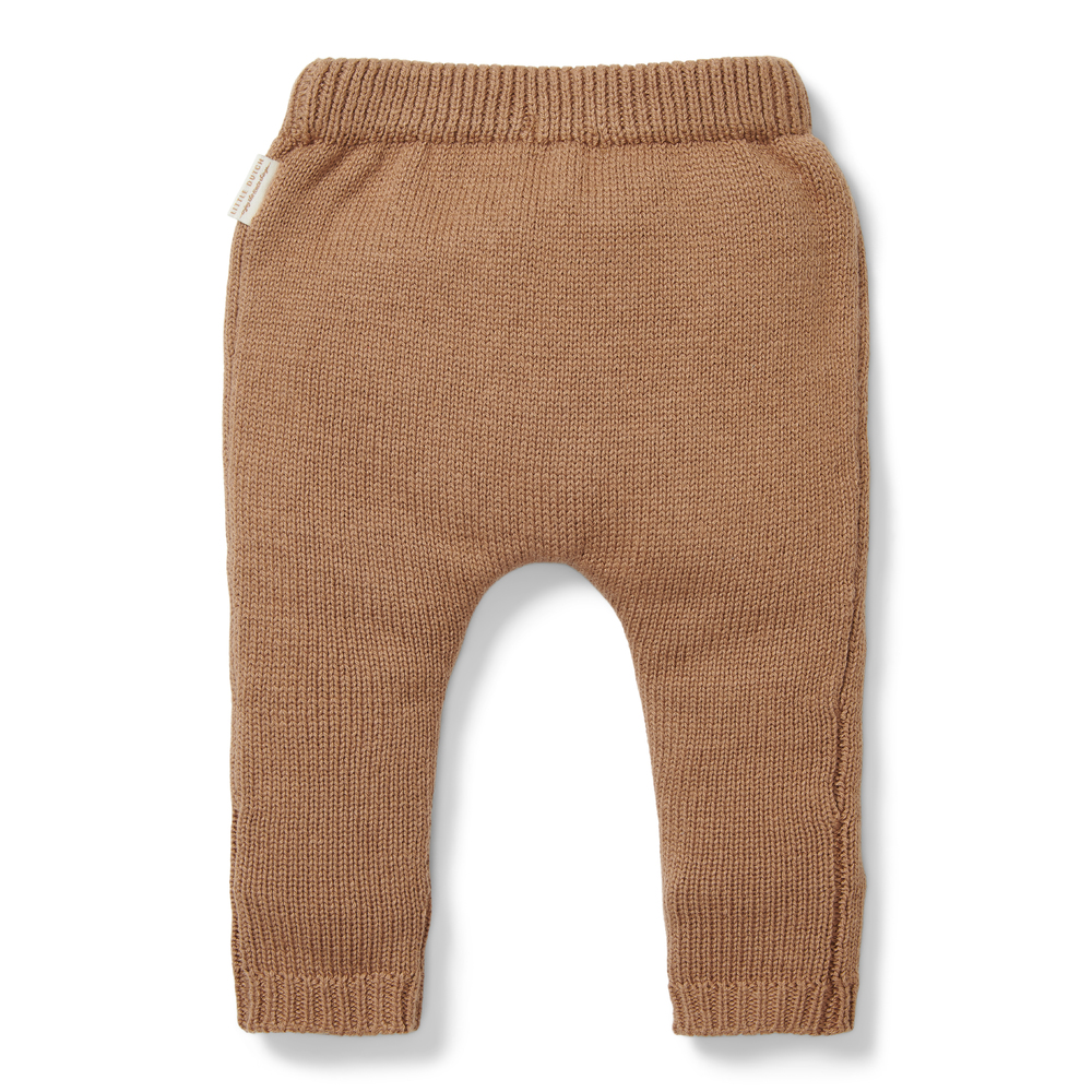 Pantalon en tricot MARRON Little Dutch