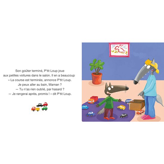 Auzou P'tit loup ne veut pas ranger    Auzou P'tit loup ne veut pas ranger