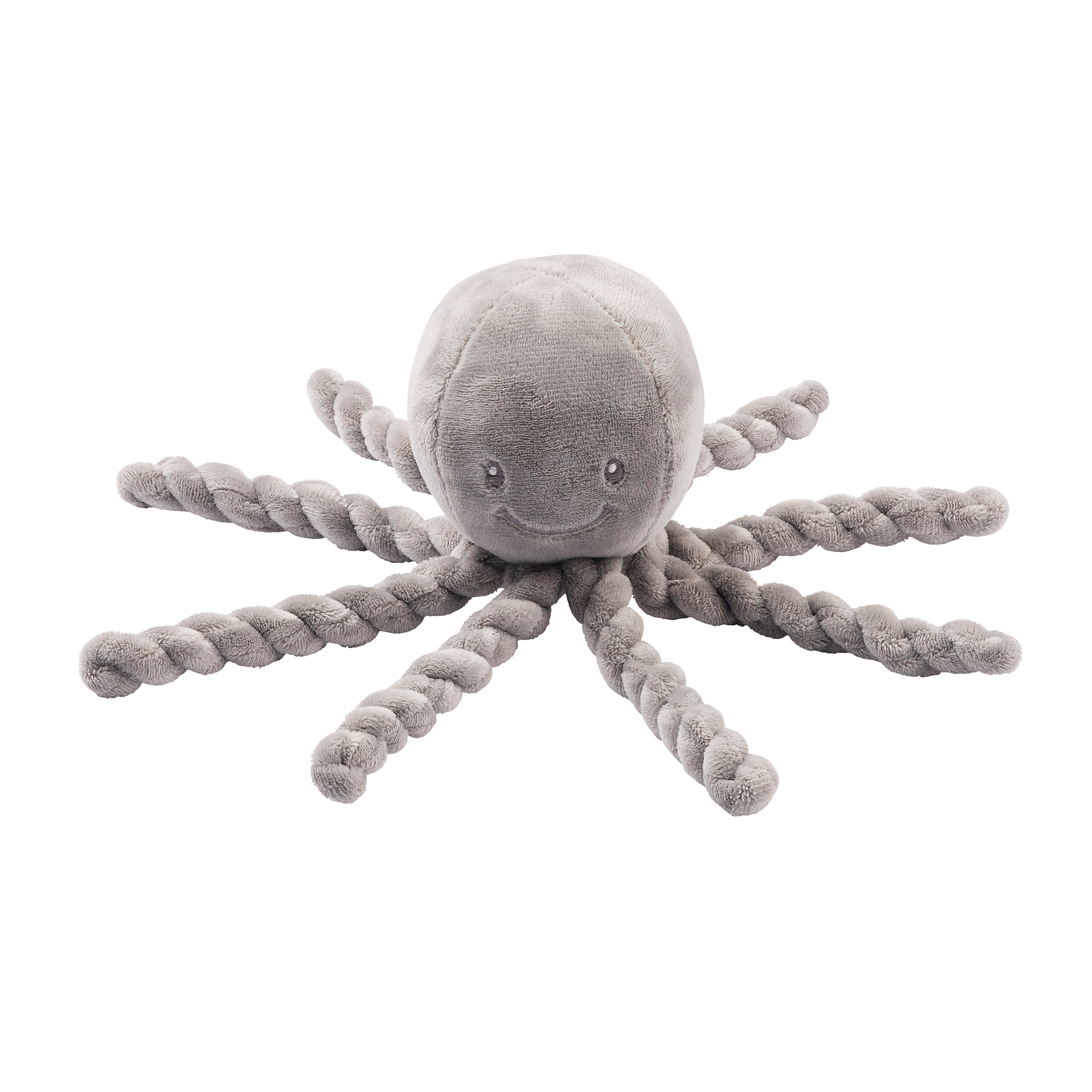Nattou - Peluche pieuvre Lapidou GRIS Nattou