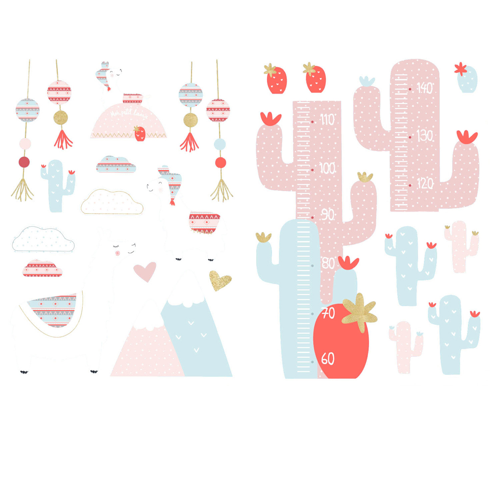 Stickers muraux Mila MULTICOLORE Sauthon