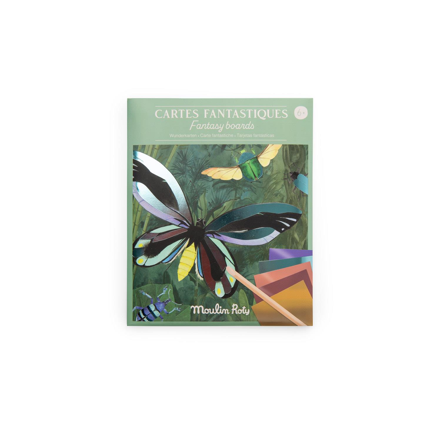 Cartes fantastiques Tout autour du monde MULTICOLORE Moulin Roty