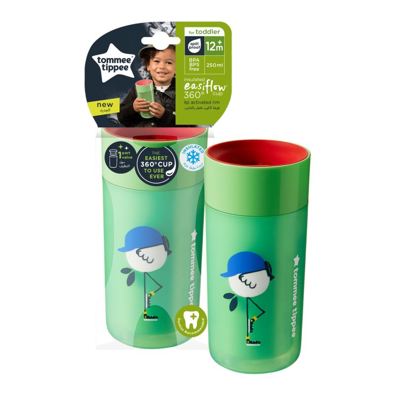 Tasse 360° isotherme VERT Tommee Tippee