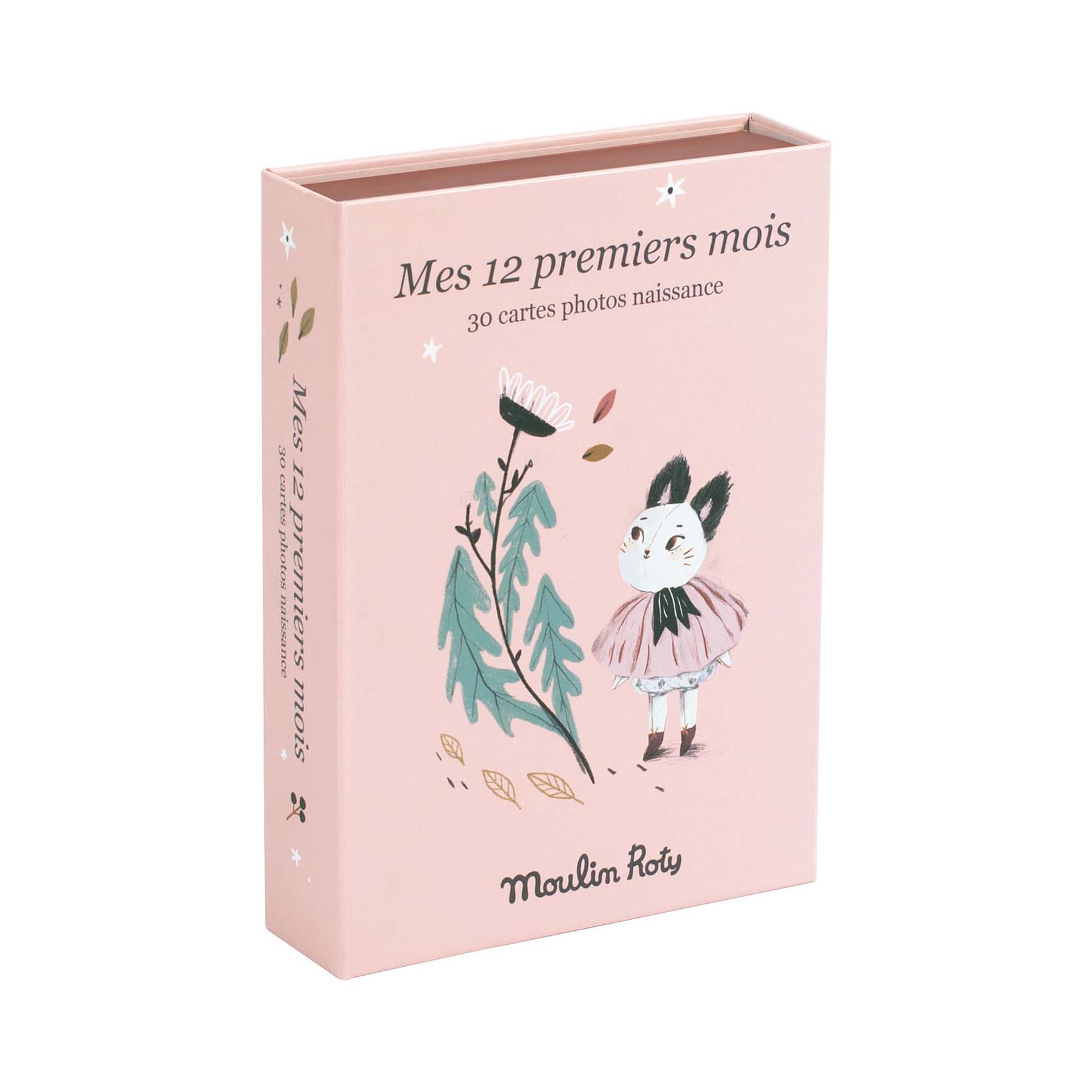 MOULIN ROTY - Cartes Mes 12 premiers mois Après la pluie MULTICOLORE Moulin Roty