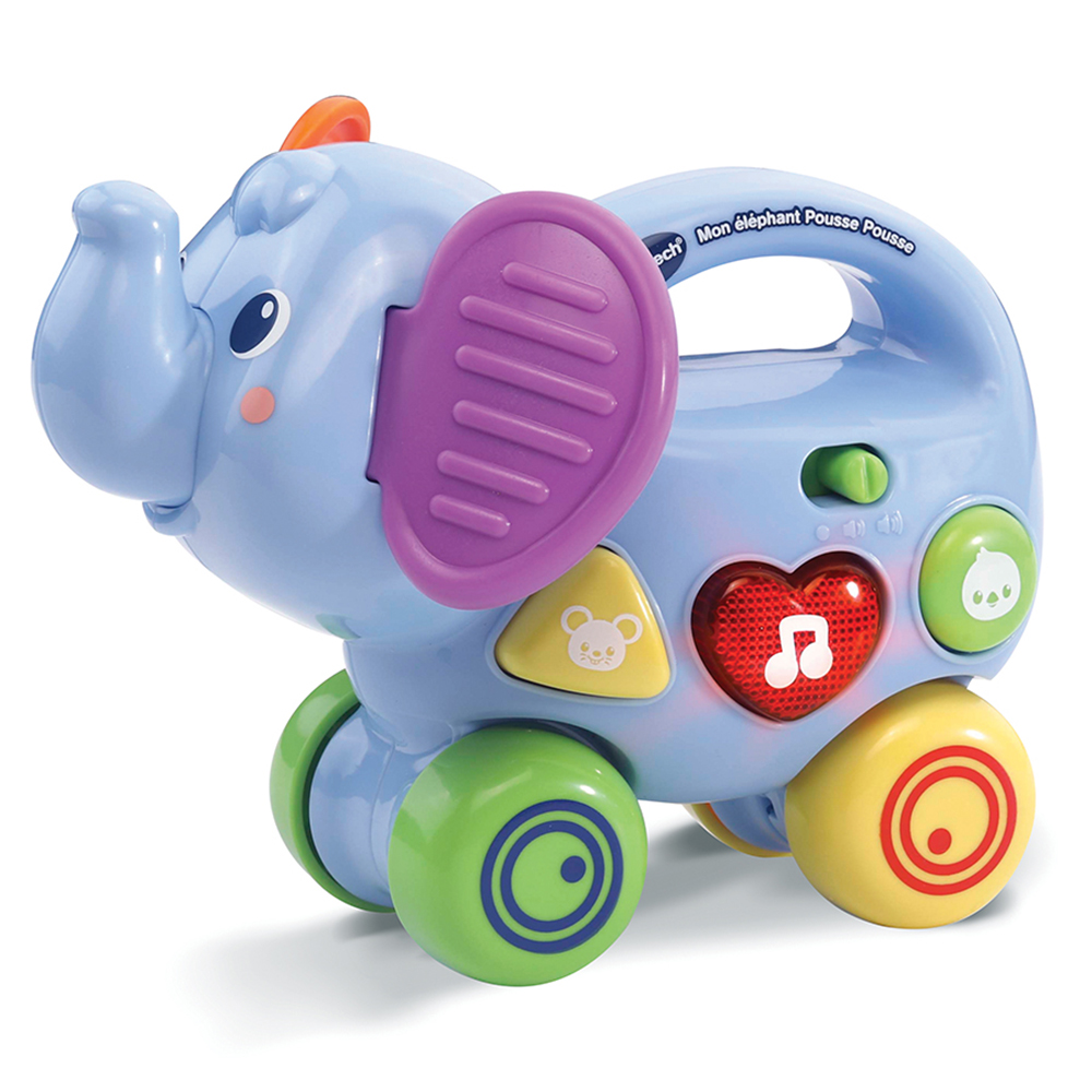 Mon éléphant Pousse Pousse MULTICOLORE Vtech Baby