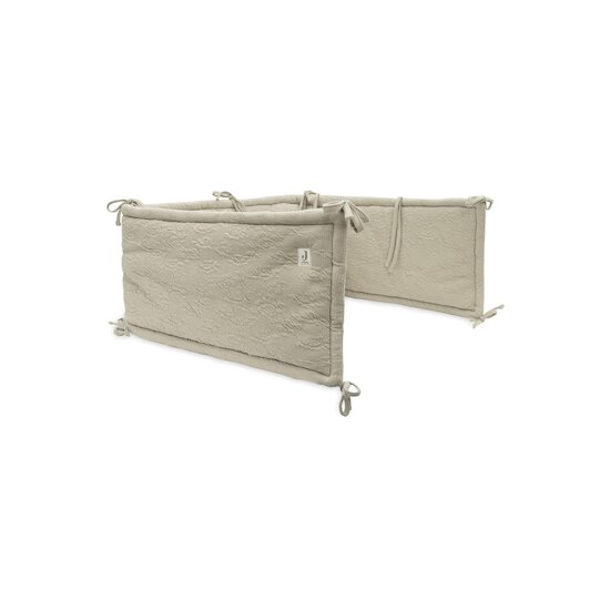 Jollein Tour de lit/Tour de parc soft waves Olive Green 180x30 cm