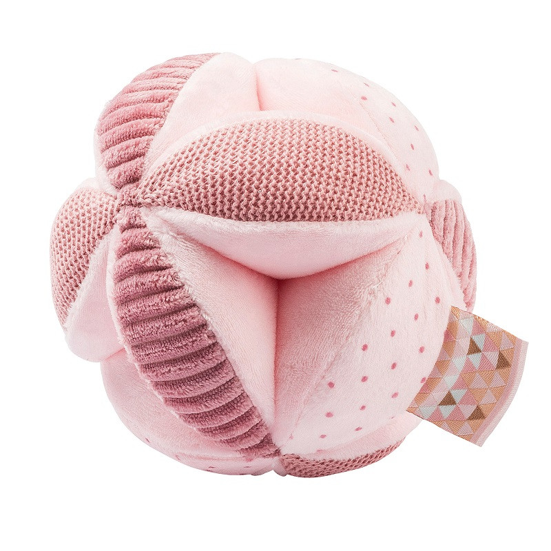 Nattou - Lapidou balle d'activités sensorielle ROSE Nattou