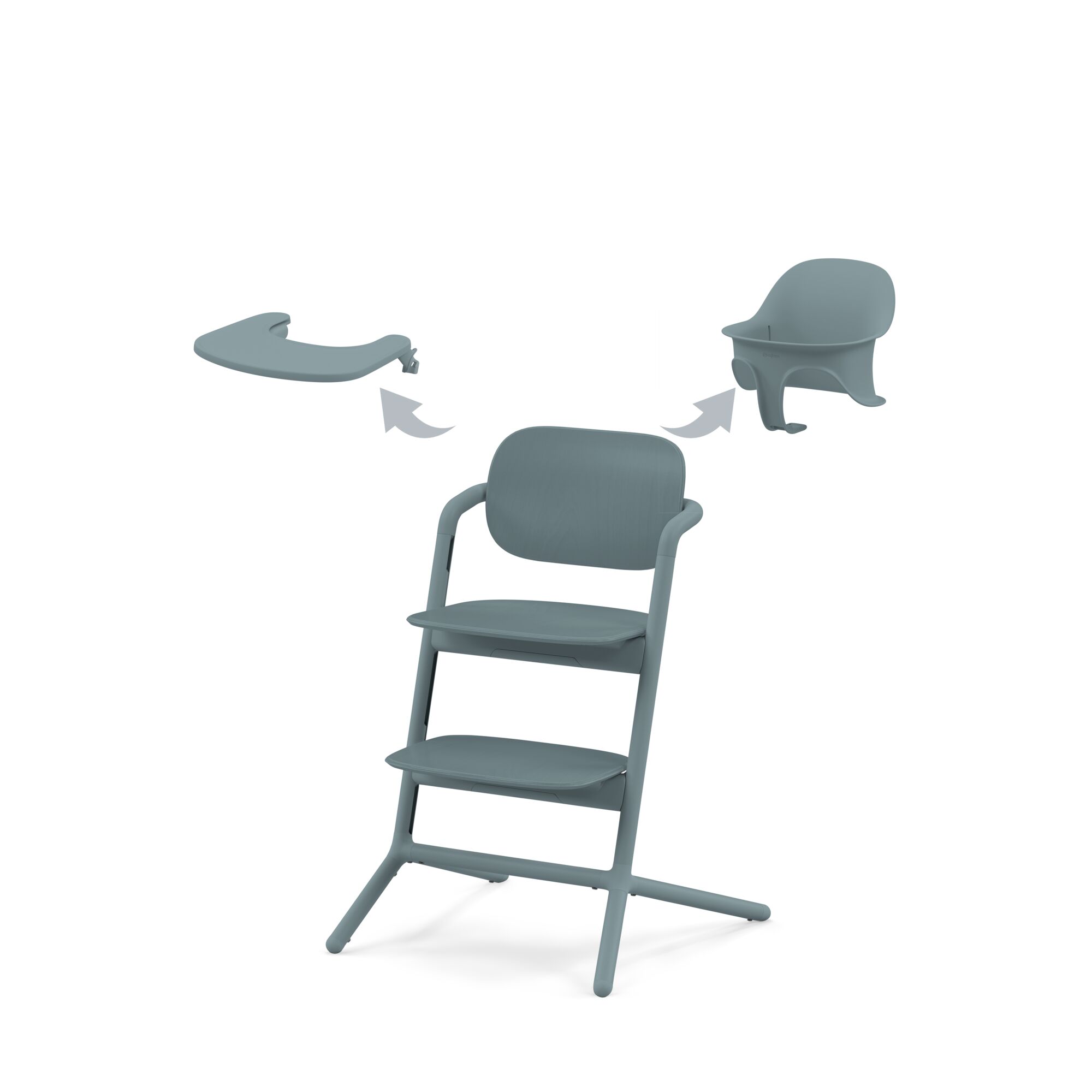 Cybex - Chaise haute Lemo 3 en 1 BLEU Cybex