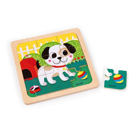 Janod Puzzle Chien Titus  