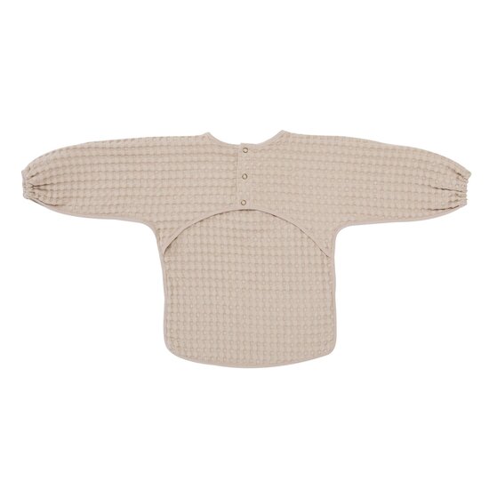 BB&Co Bavoir ML coton gaufré Latte  BB&Co Bavoir ML coton gaufré Latte