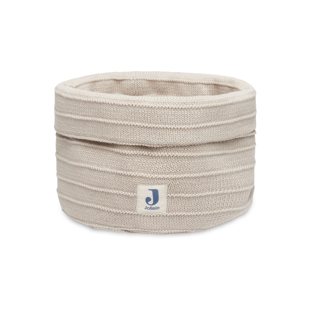 Panier de rangement Pure Knit BEIGE Jollein