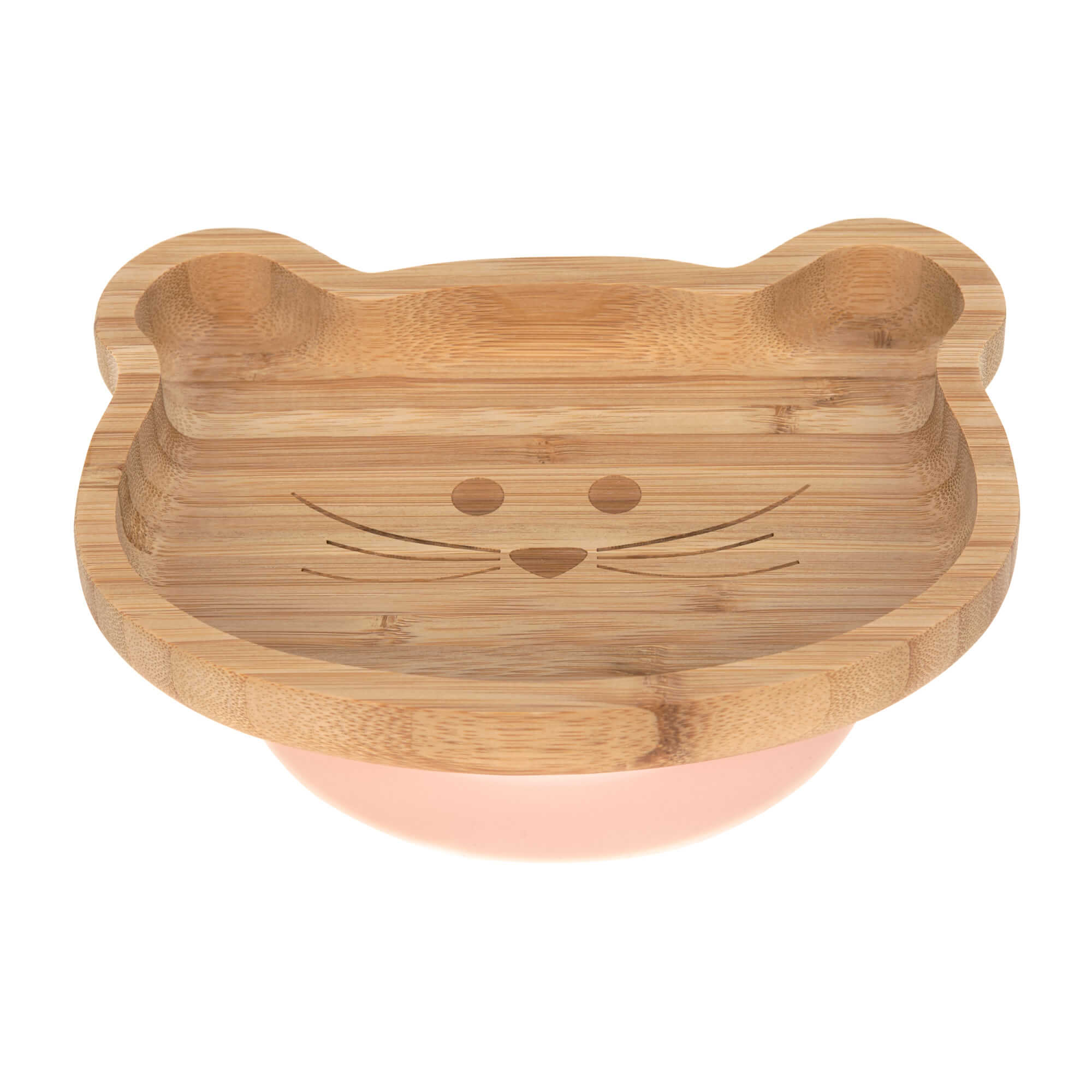 Assiette bambou Little Chums Souris BEIGE Lässig