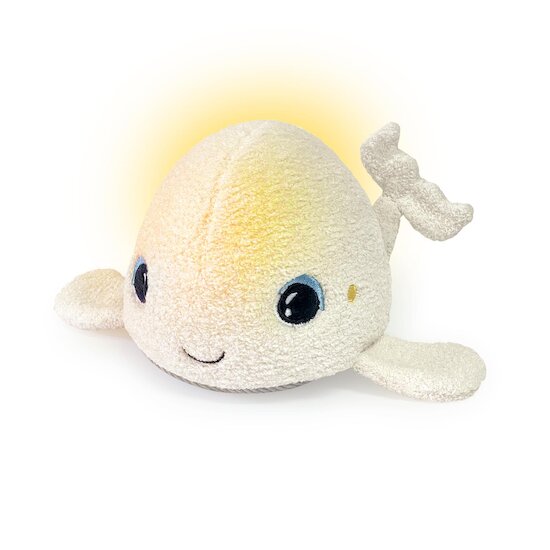 Veilleuse bébé projecteur dynamique aqua peluche étoile bleu de Pabobo sur  allobébé