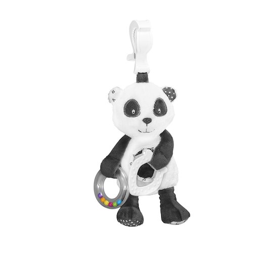 Sauthon Jouet d'activités Panda Chao Chao Blanc - Noir 