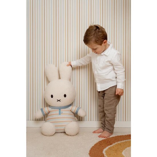 Little Dutch Peluche Miffy - Vintage Sunny Stripes - 60 cm Multicolore 60 cm