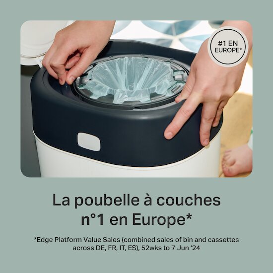 Tommee Tippee Lot de 6 Recharges pour Poubelle à couches Twist&Click Gris  Tommee Tippee Lot de 6 Recharges pour Poubelle à couches Twist&Click Gris