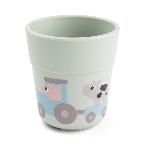 Done by Deer Coffret repas Foodie ventouse Tiny farm Vert  Done by Deer Coffret repas Foodie ventouse Tiny farm Vert