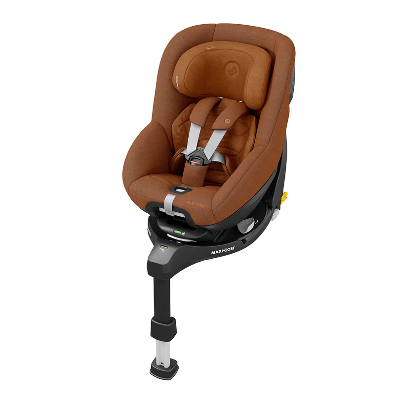 Pack Pearl 360 pro Authentic Cognac + base familyfix 360 Maxi Cosi