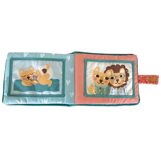 Auzou Livre Mon premier album photo en tissu by michelle carlslund Multicolore 