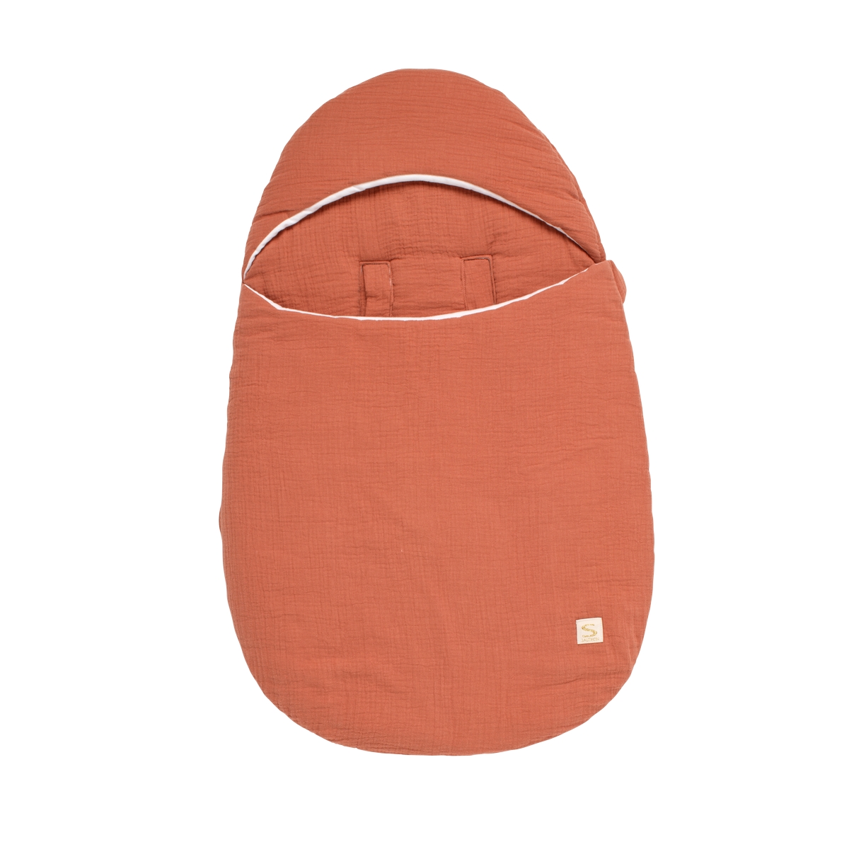 Sauthon - Nid d'ange 5 attaches Uni Terracotta ROUGE Sauthon