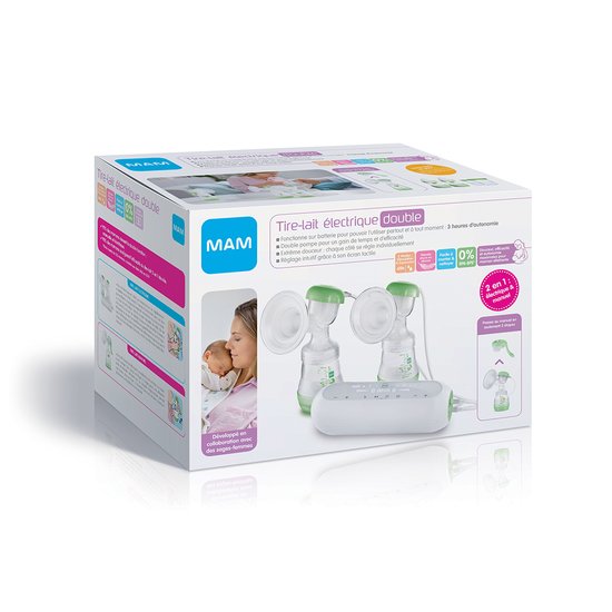 MAM tire-lait électrique double Vert 