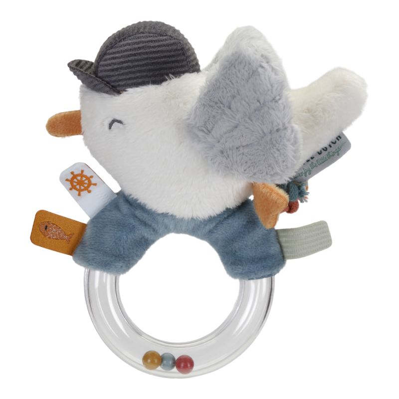 LITTLE DUTCH - Hochet anneau Mouette MULTICOLORE Little Dutch