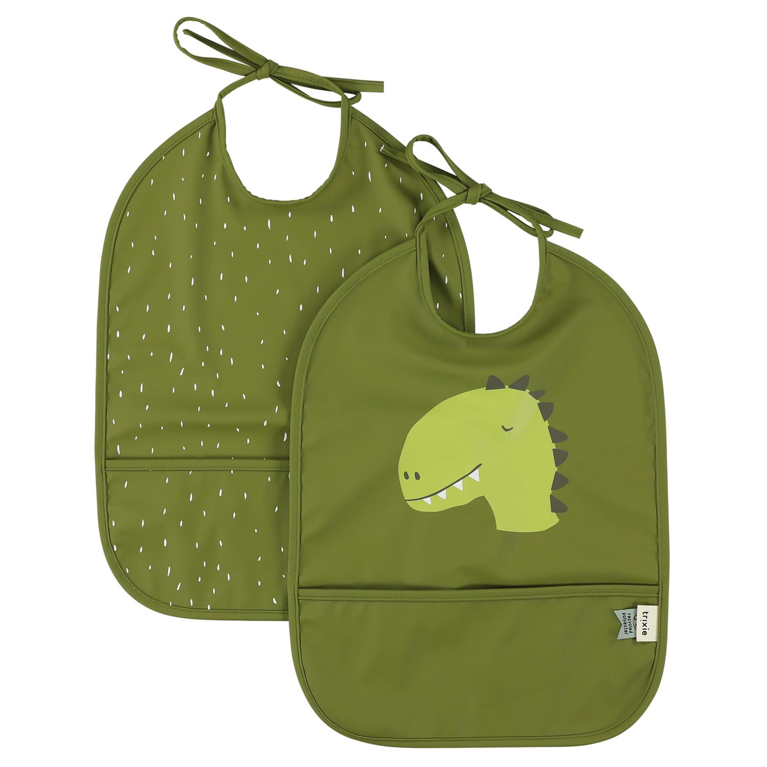 TRIXIE - Bavoir 2 pièces imperméable VERT Trixie