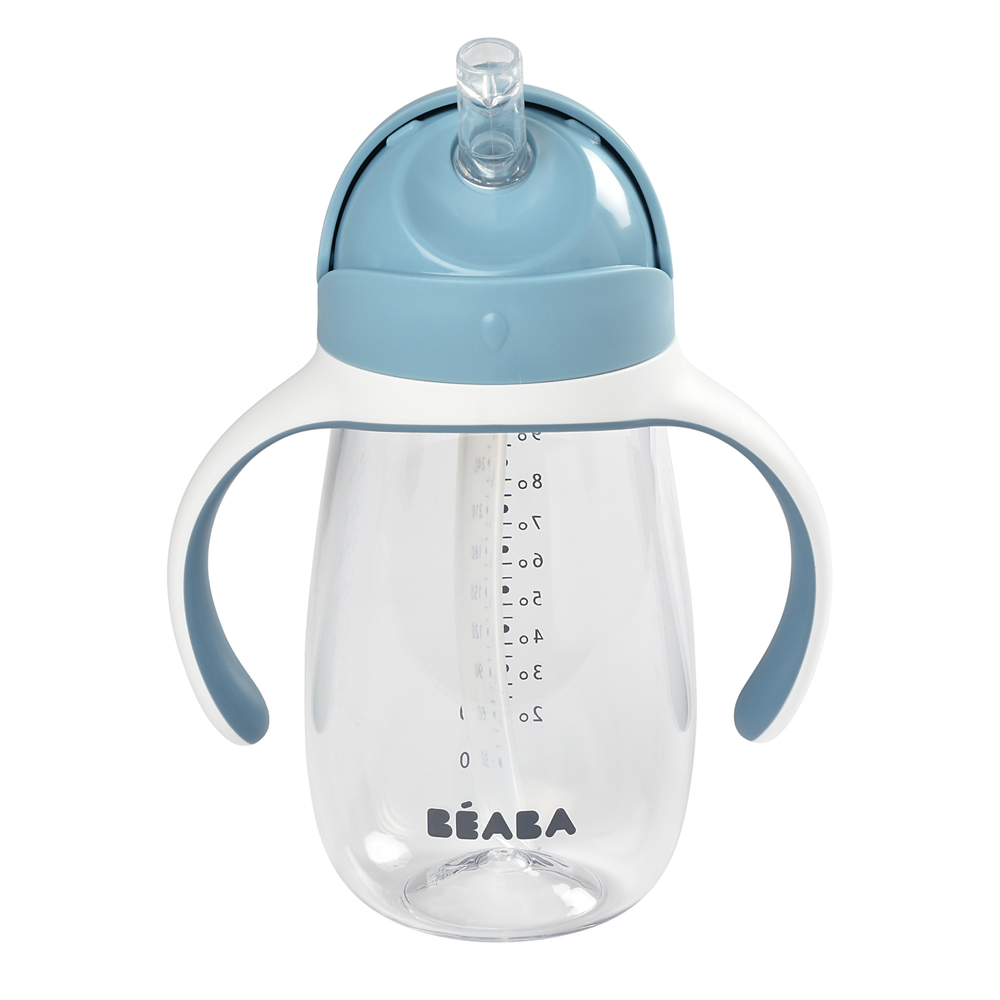 Beaba - Tasse paille BLEU Béaba