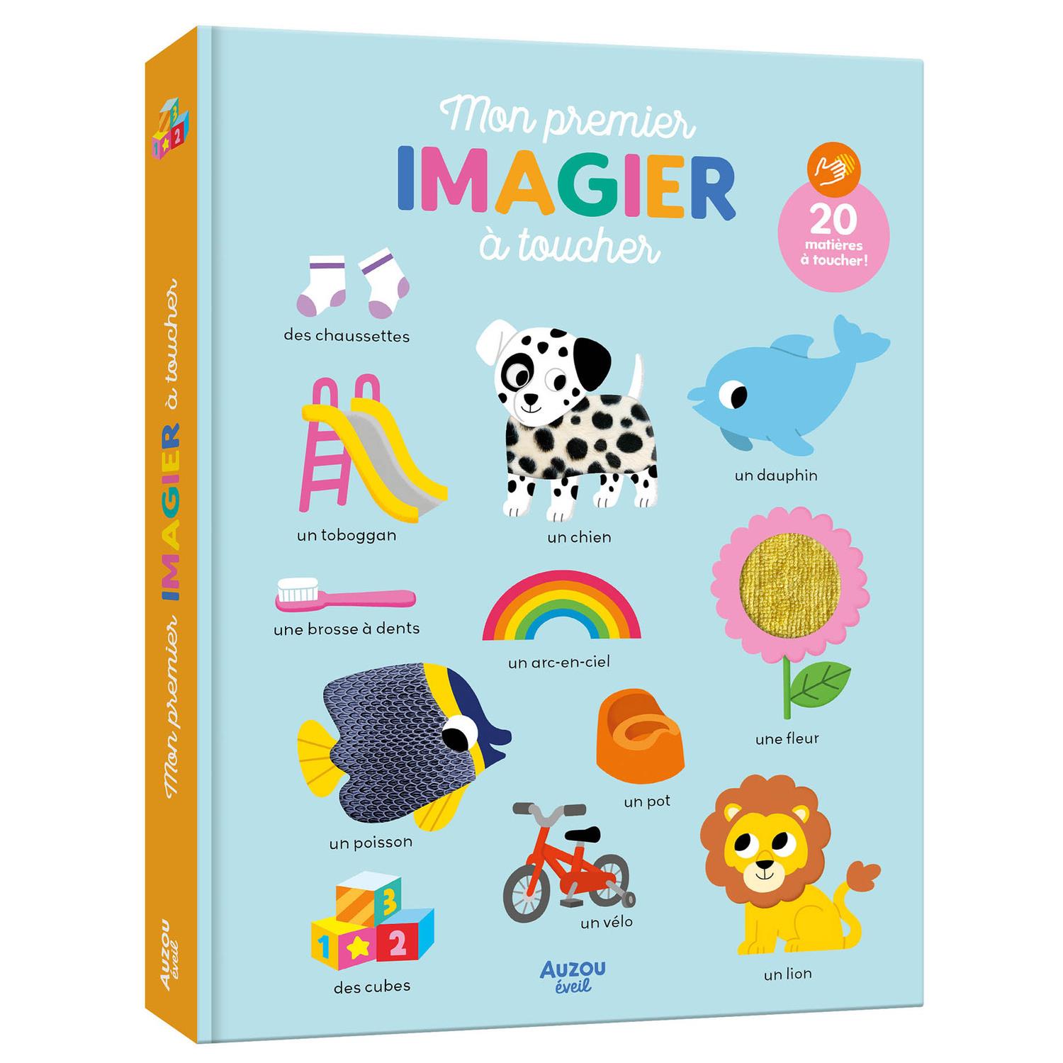 Livre Mon premier imagier à toucher MULTICOLORE Auzou