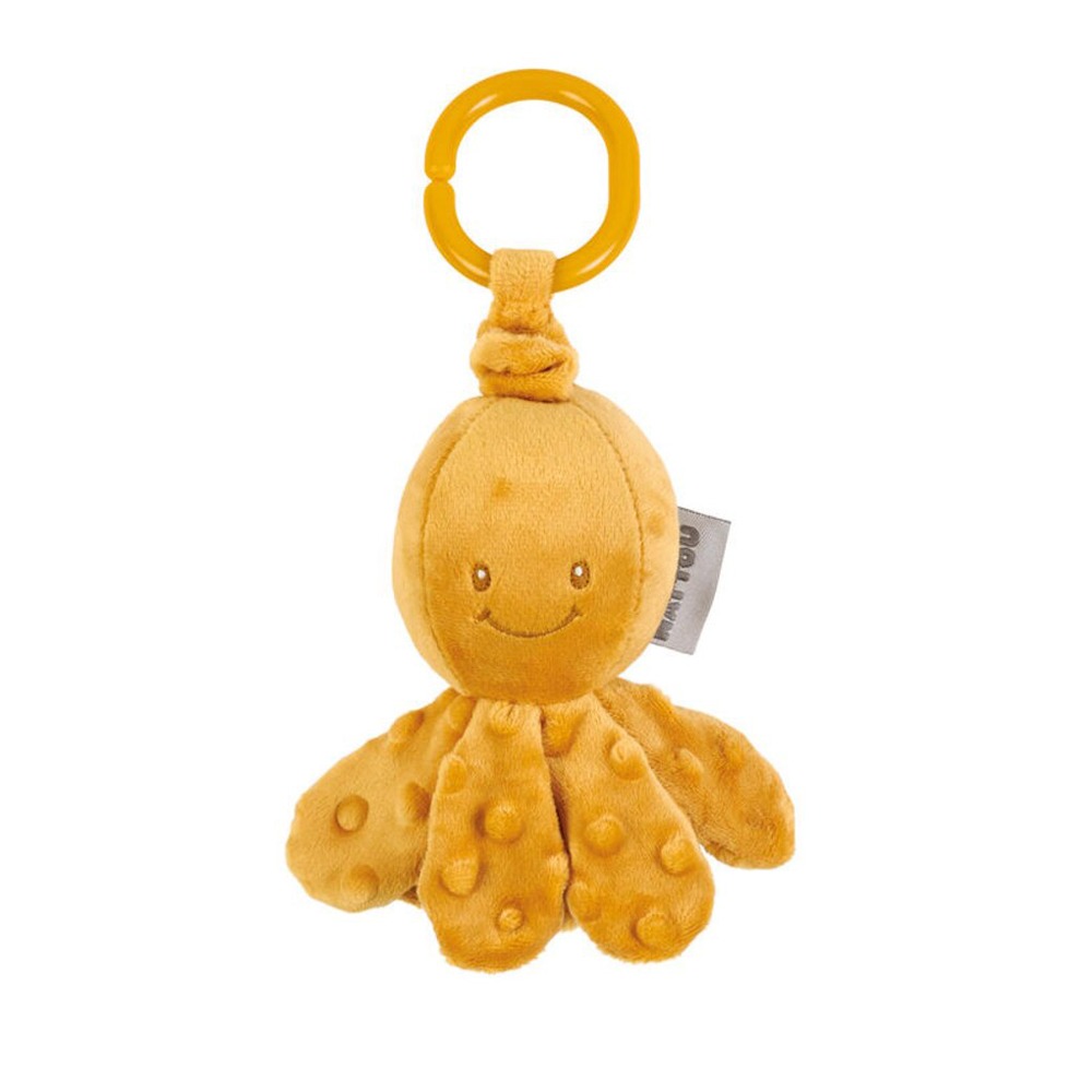 Nattou - Mini pieuvre vibrante BEIGE Nattou