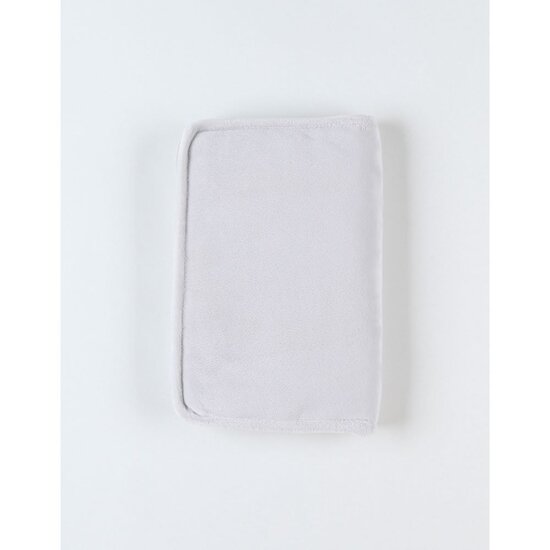 Noukie's Protège carnet de santé veloudoux Babou et Kendi Gris  Noukie's Protège carnet de santé veloudoux Babou et Kendi Gris