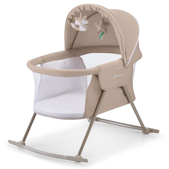 Kinderkraft Lit bébé 3en1 Lovi Beige  Kinderkraft Lit bébé 3en1 Lovi Beige