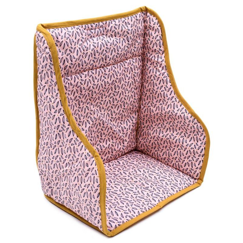 Coussin de chaise haute enduit imp. rose ocre ROSE BB&Co
