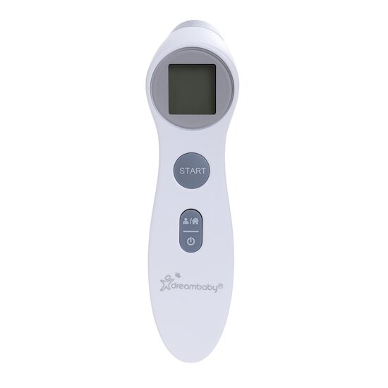 Dreambaby Thermomètre frontal numérique Gris/Blanc  Dreambaby Thermomètre frontal numérique Gris/Blanc