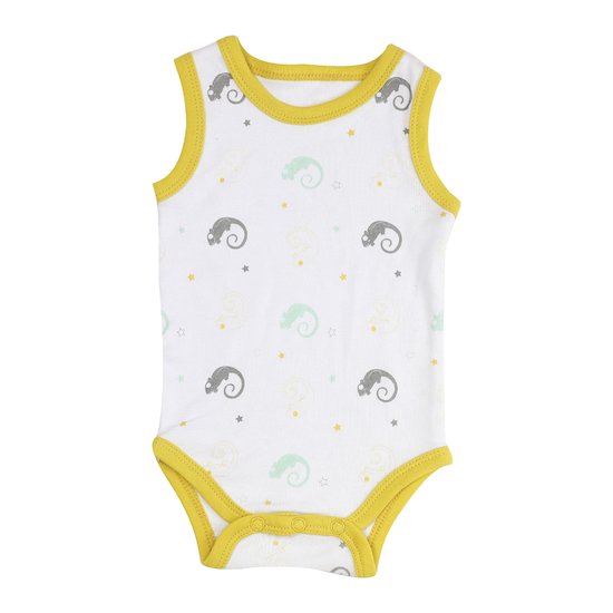 Trois Kilos Sept BODY SANS MANCHES LEZARD Multicolore 1M/3M/6M/12M/18M/23M Trois Kilos Sept BODY SANS MANCHES LEZARD Multicolore 1M/3M/6M/12M/18M/23M