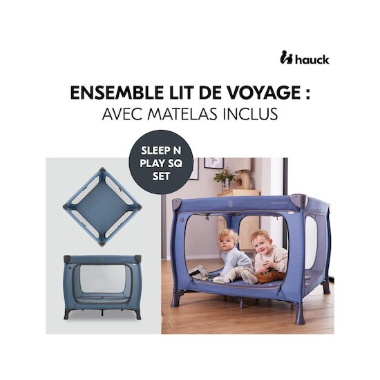 Hauck Lit parc Sleep N Play SQ Dark Blue  Hauck Lit parc Sleep N Play SQ Dark Blue