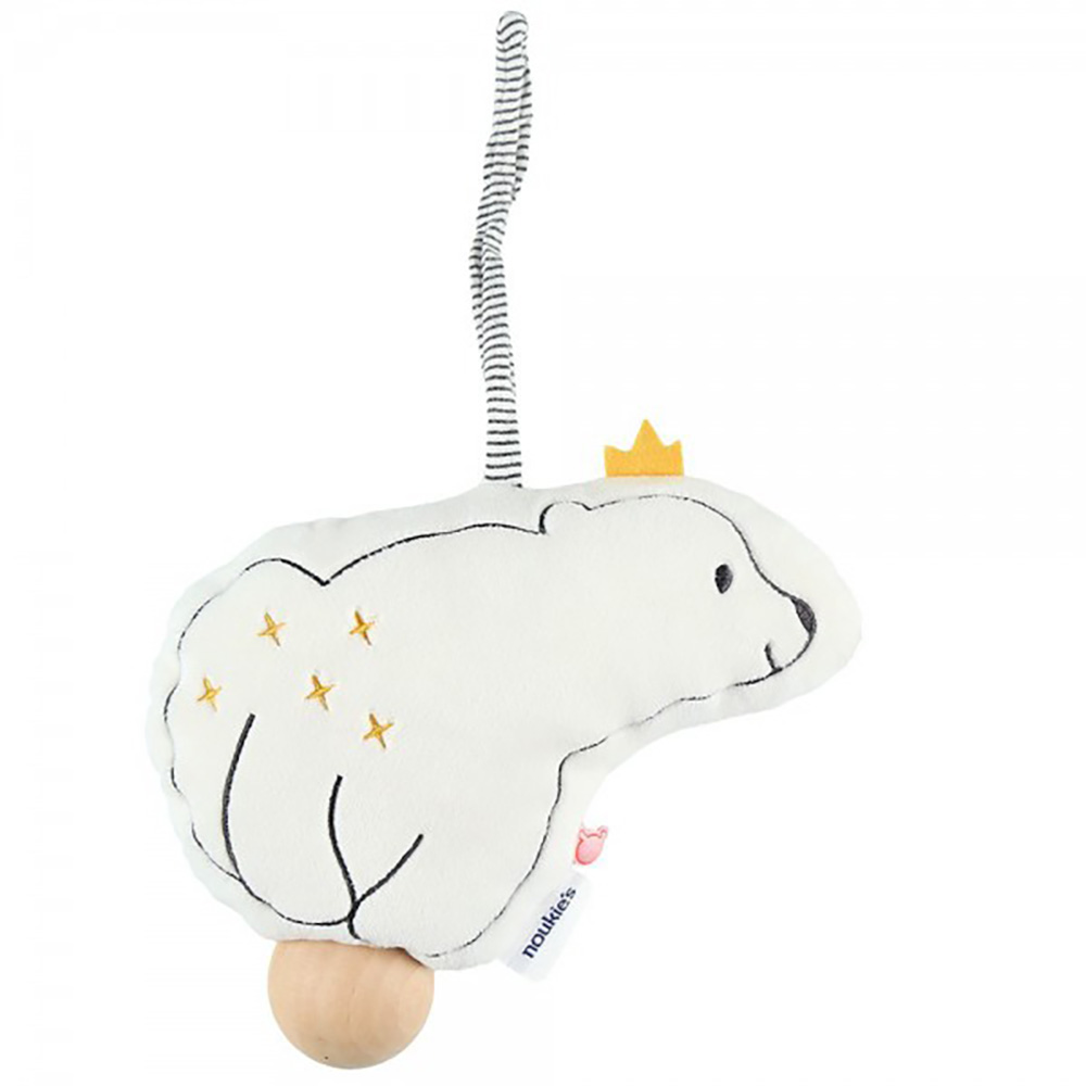 Noukie's - Peluche musicale Sam Timeless GRIS Noukie's