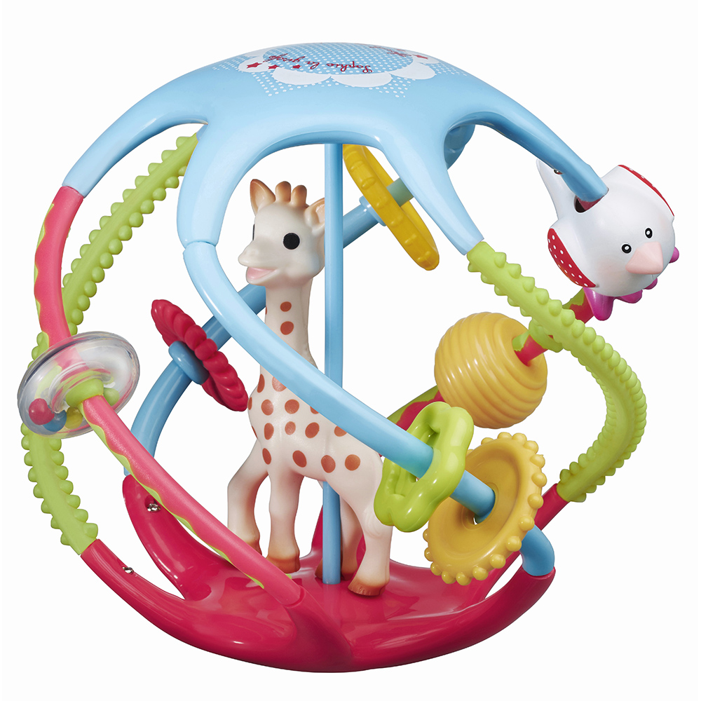 Balle d'éveil Twistin'ball MULTICOLORE Sophie la girafe