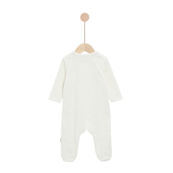 P’tit bisou Pyjama Mon Trousseau Chaton Blanc Blanc Ecru Poudre  P’tit bisou Pyjama Mon Trousseau Chaton Blanc Blanc Ecru Poudre