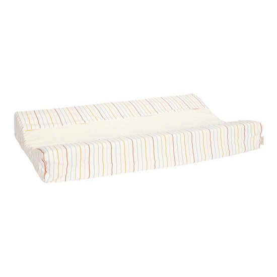 Little Dutch Housse pour matelas à langer Vintage Sunny Stripes 