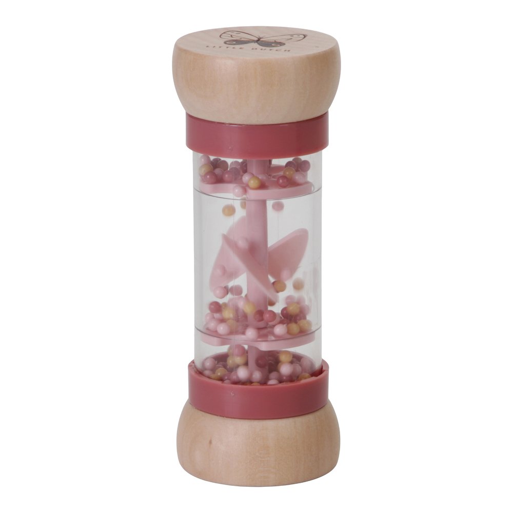 LITTLE DUTCH - Hochet de pluie ROSE Little Dutch