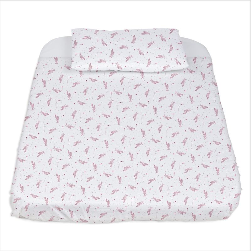Chicco - Parure berceau 3 pièces Next2Me ROSE Chicco