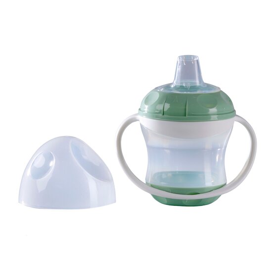 Thermobaby Tasse anti-fuite avec couvercle Vert Celadon  Thermobaby Tasse anti-fuite avec couvercle Vert Celadon