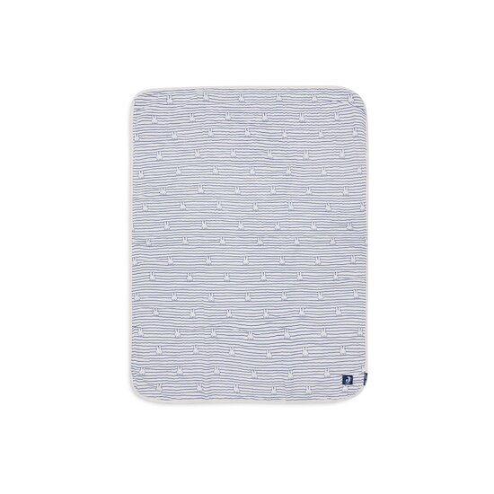 Jollein Couverture Berceau Miffy Stripe Navy 75x100 cm Jollein Couverture Berceau Miffy Stripe Navy 75x100 cm
