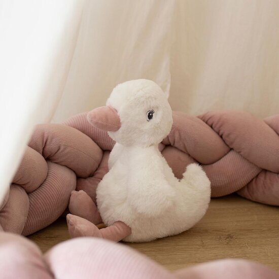 Trois Kilos Sept Peluche musicale Oie Ecru / Vieux Rose  Trois Kilos Sept Peluche musicale Oie Ecru / Vieux Rose