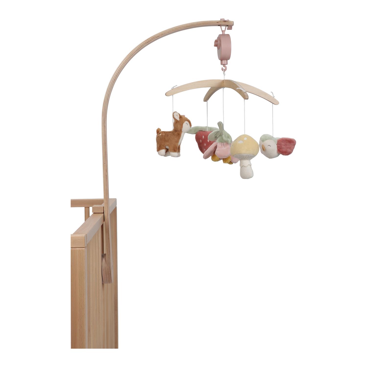 Mobile musical en bois FSC MULTICOLORE Little Dutch