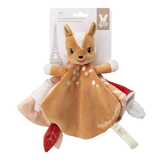 Sophie la girafe Doudou Fanfan le faon Multicolore  Sophie la girafe Doudou Fanfan le faon Multicolore